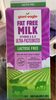 Fat free lactose free milk - Product