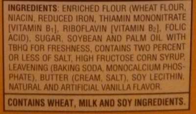 Wafers - Ingredients