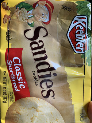 Keebler, sandies, classic shortbread cookies - Product