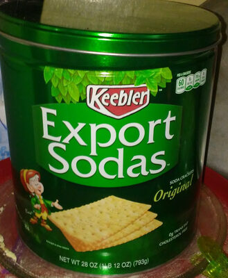 export sodas crackers original - Ingredients