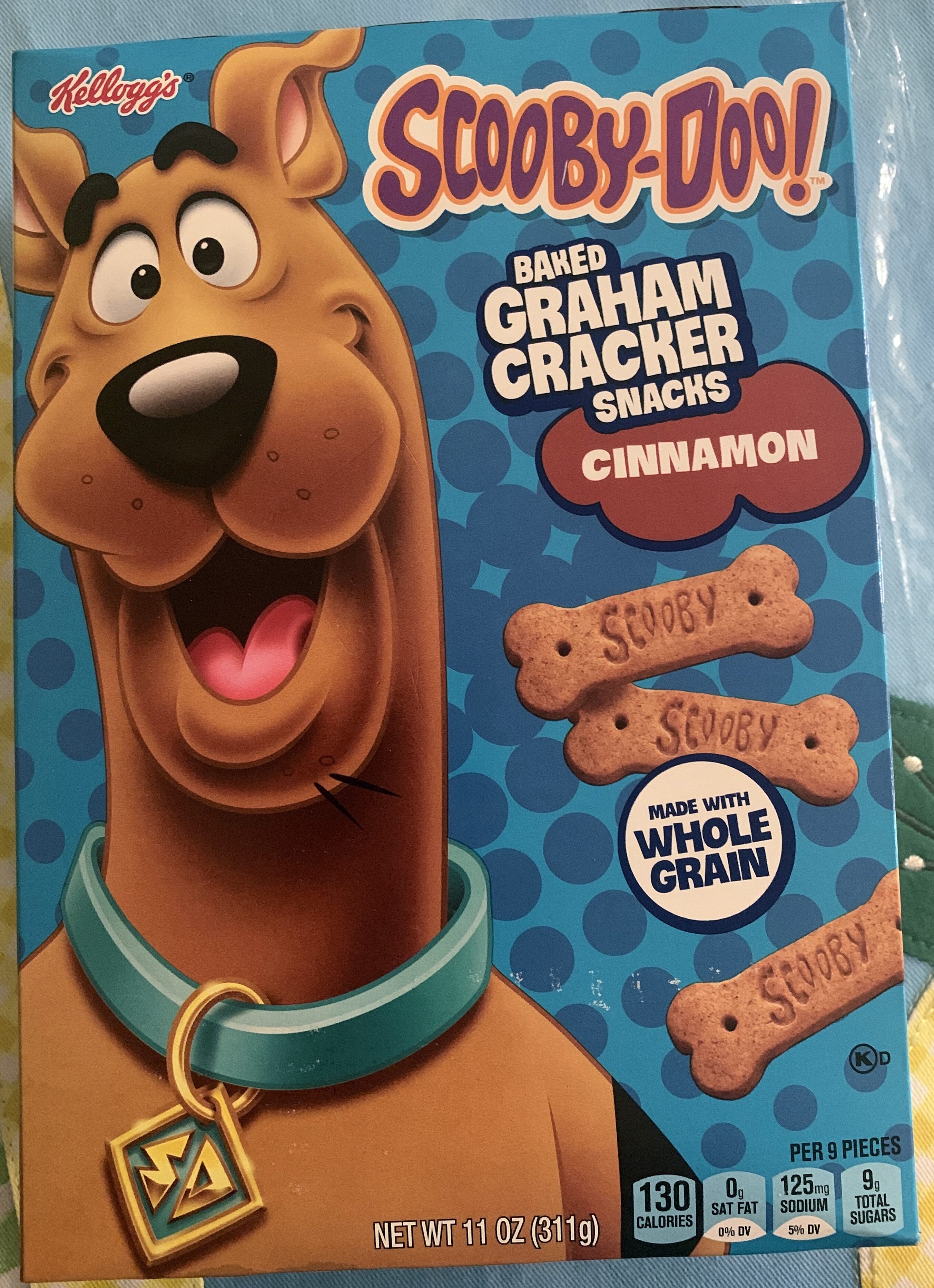 Scooby-Doo Baked Graham Cracker Snacks Cinnamon - Product - en