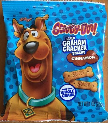 Licensed Crackers Scooby-Doo Cinnamon Graham Sticks 1Oz - Product