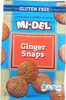 Gluten free ginger snaps - Product