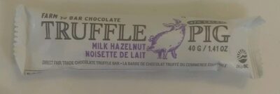 47% Cacao Milk Hazelnut Chocolate Truffle Bar - Produit - en