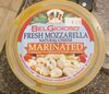 Fresh mozzerella natural cheese marinated - Product