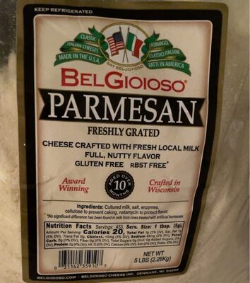 Freshly Grated Parmesan - Product