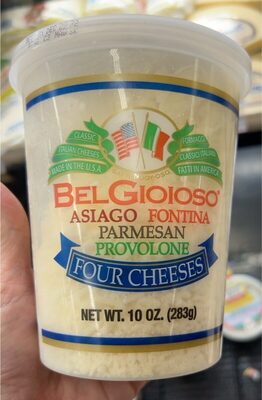 Four cheeses asiago fontina parmesan provolone - Product