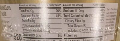 chapagetti - Nutrition facts
