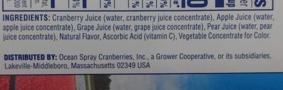 Juice - Ingredients