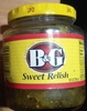 B&g, sweet relish - Producto