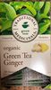 Organic Green Tea with Ginger - Produit