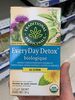 Traditional medicinals organic lemon everyday detox tea - Producto