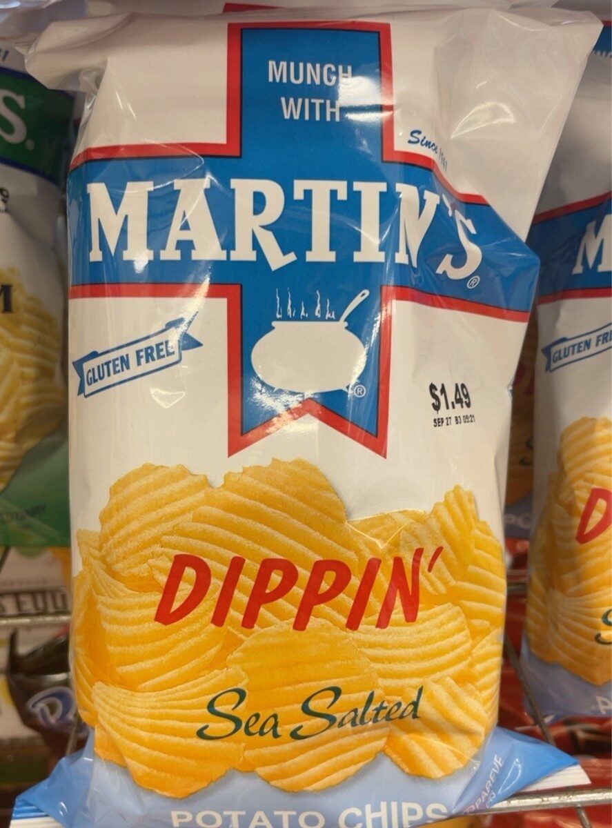 Dippin Sea Slated Potato Chips - Produkt - en