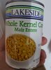 Lakeside whole kernel corn - Product