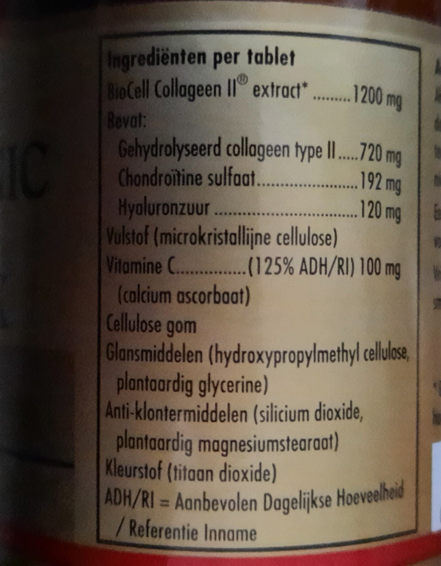 Hyaluronic Acid Complex - Ingrédients