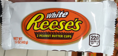 White Reese's Peanut Butter Cups - Product - fr