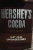 Hersheys natural unsweetened hot cocoa baking - Produit