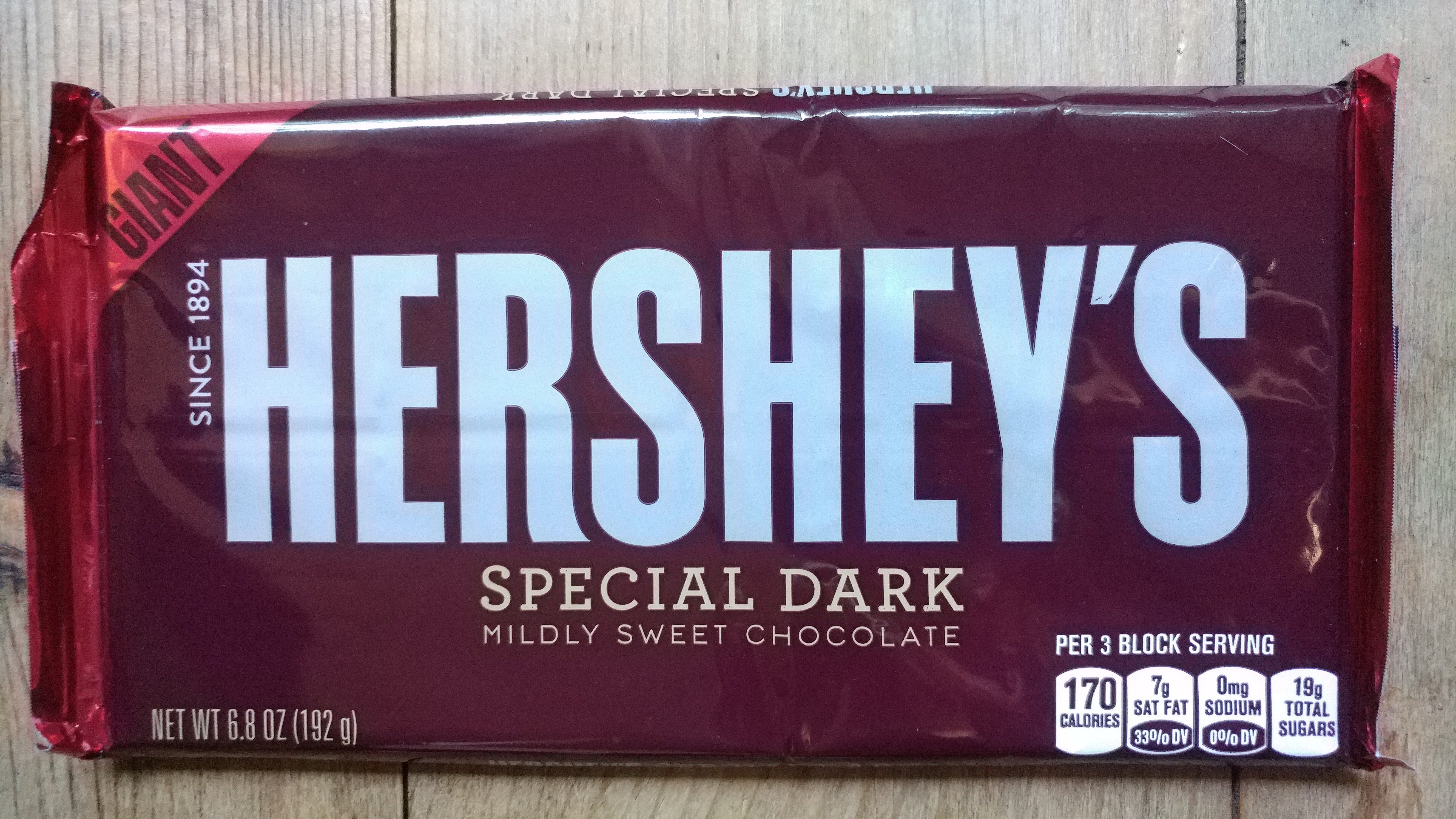 Special Dark - Mildly Sweet Chocolate (Giant Bar) - Product