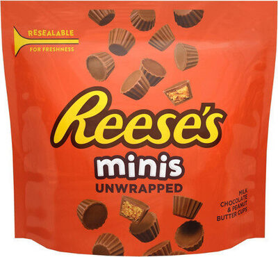 Minis Unwrapped Peanut Butter Cups - Product