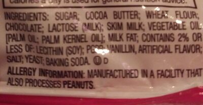 Kit Kat Minis - Ingredients