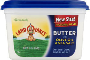 Spread butter with olive oil & sea salt - Product