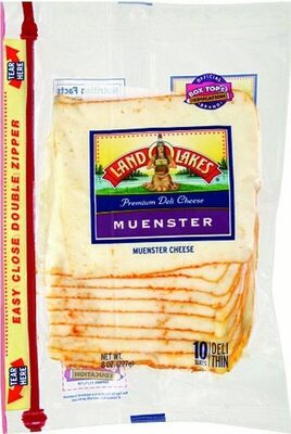 Calories in Land O' Lakes Premium Deli Muenster Cheese