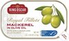 Royal fillets skinless boneless mackerel in olive oil cans - Product