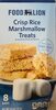 Crispy rice marshmallow treats - Producte