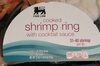 Cooked Shrimp Ring w/ cocktail sauce - Product