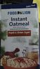 Maple and brown sugar instant oatmeal - Product