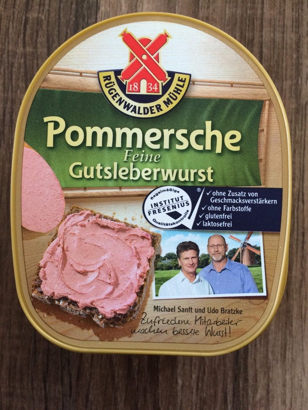 Pommersche Feine Gutsleberwurst - Product - de