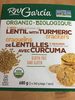 Lentil with Turmeric crackers - Product