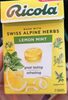 ricola lemon mint - Producto