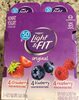 Light & fit calorie packs strawberry blueberry - Product