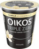 Oikos triple zero vanilla greek yogurt - Producto