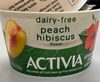 Activia dairy-free peach hibiscus - Producto