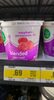 Raspberry blended lowfat yogurt, raspberry - Product