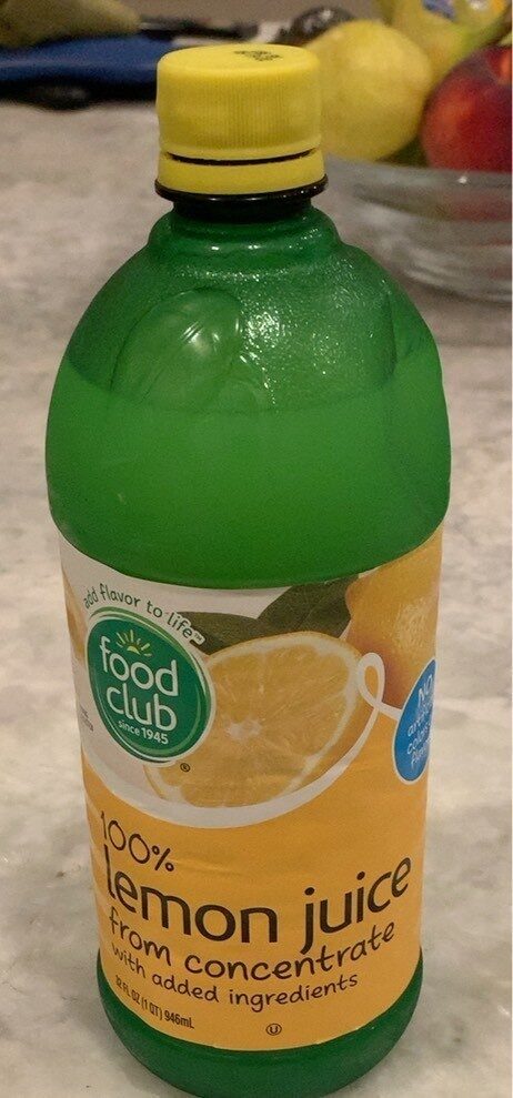 Lemon juice - Product