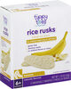 Banana rice rusks baked rice snack - Product