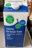100% lactose free reduced fat milk - Product