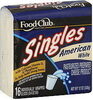 White American Singles Pasteurized Prepared Cheese Product - Produkt