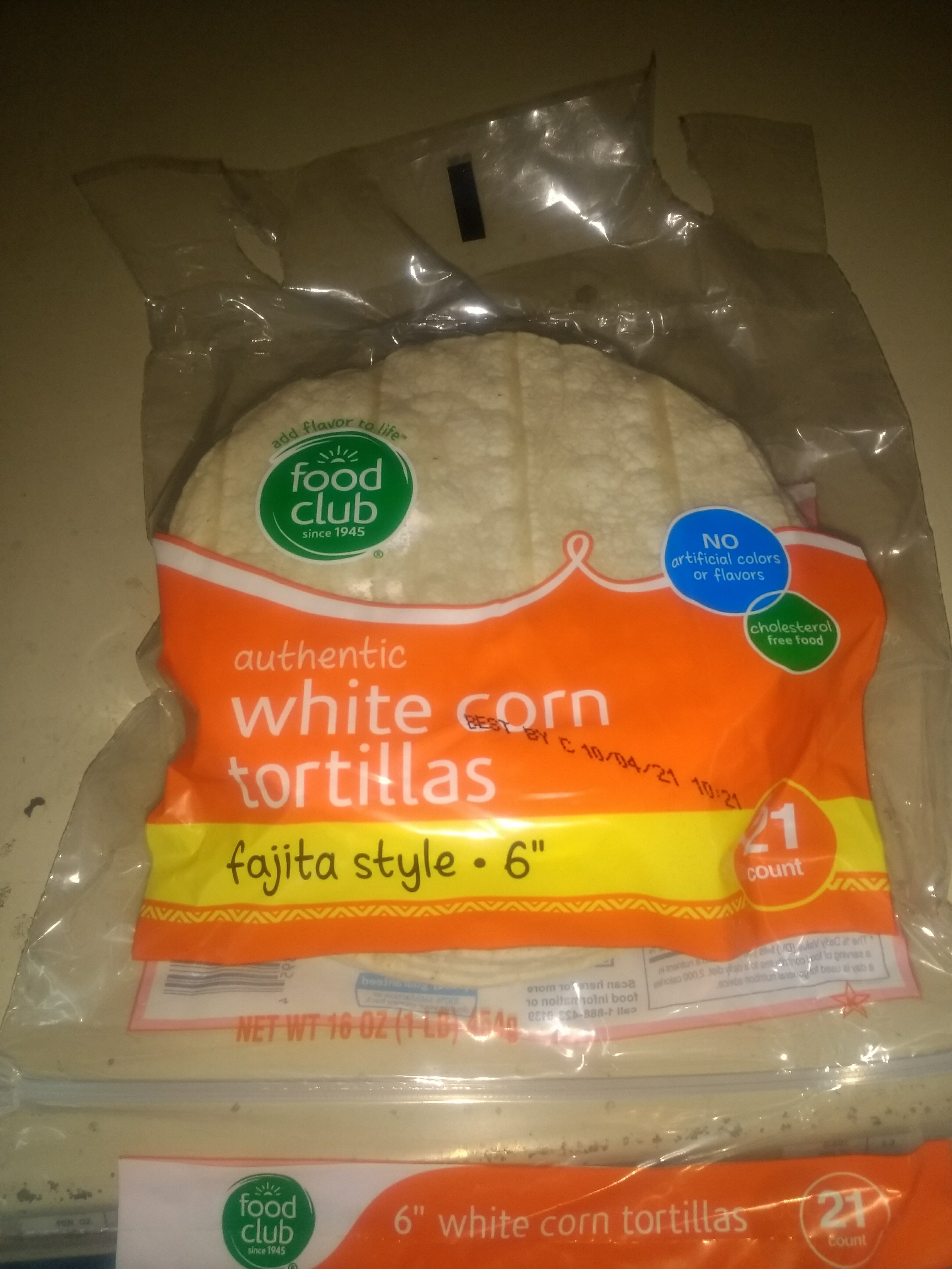 Authentic White Corn Tortillas - Product