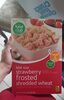 Frosted strawberry wheat cereal - Product