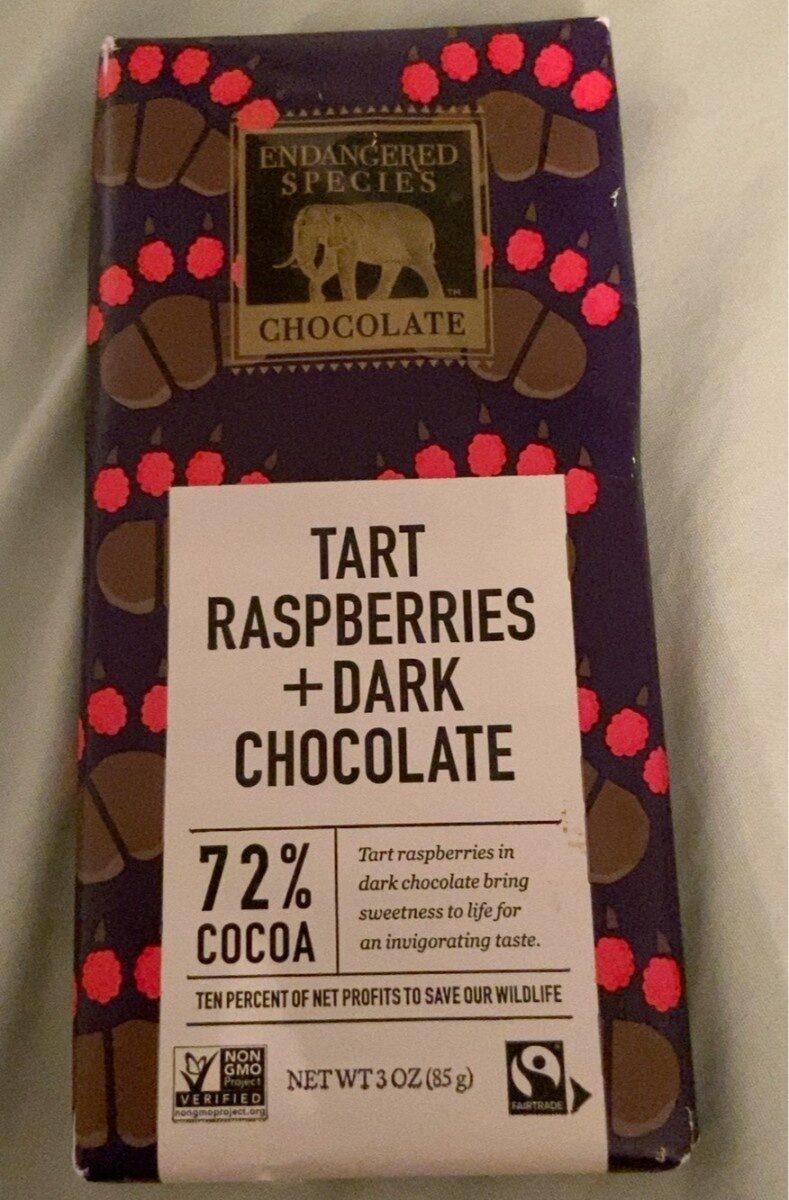 Tart raspberries+dark chocolate - Product