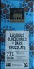 Cacao dark chocolate with blueberries - Product