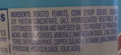 Peanut Butter - Ingredientes - en