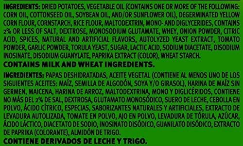 Potato Crisps - Jalapeño - Ingredients