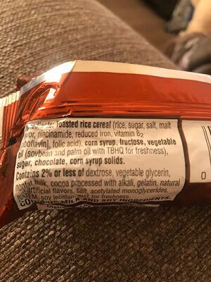 Cocoa krispies treats - Ingredients