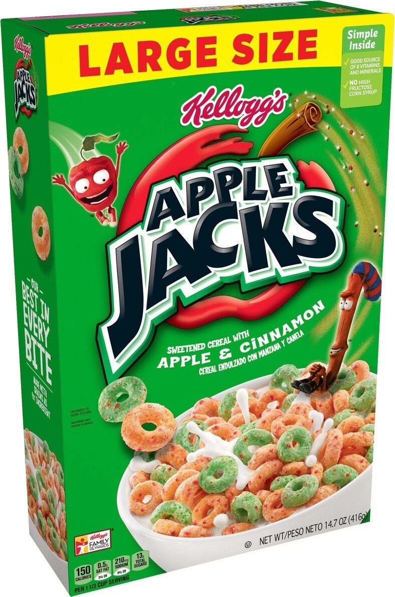 Apple Jacks breakfast cereal - Product