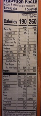 Bites original frosted mini wheals whole grain cereal - Nutrition facts